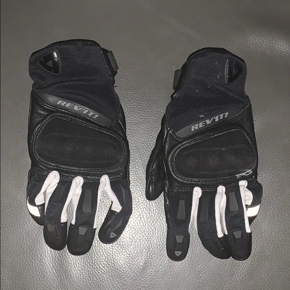 Rev’It Striker 3 Motorcycle Gloves Gently Used